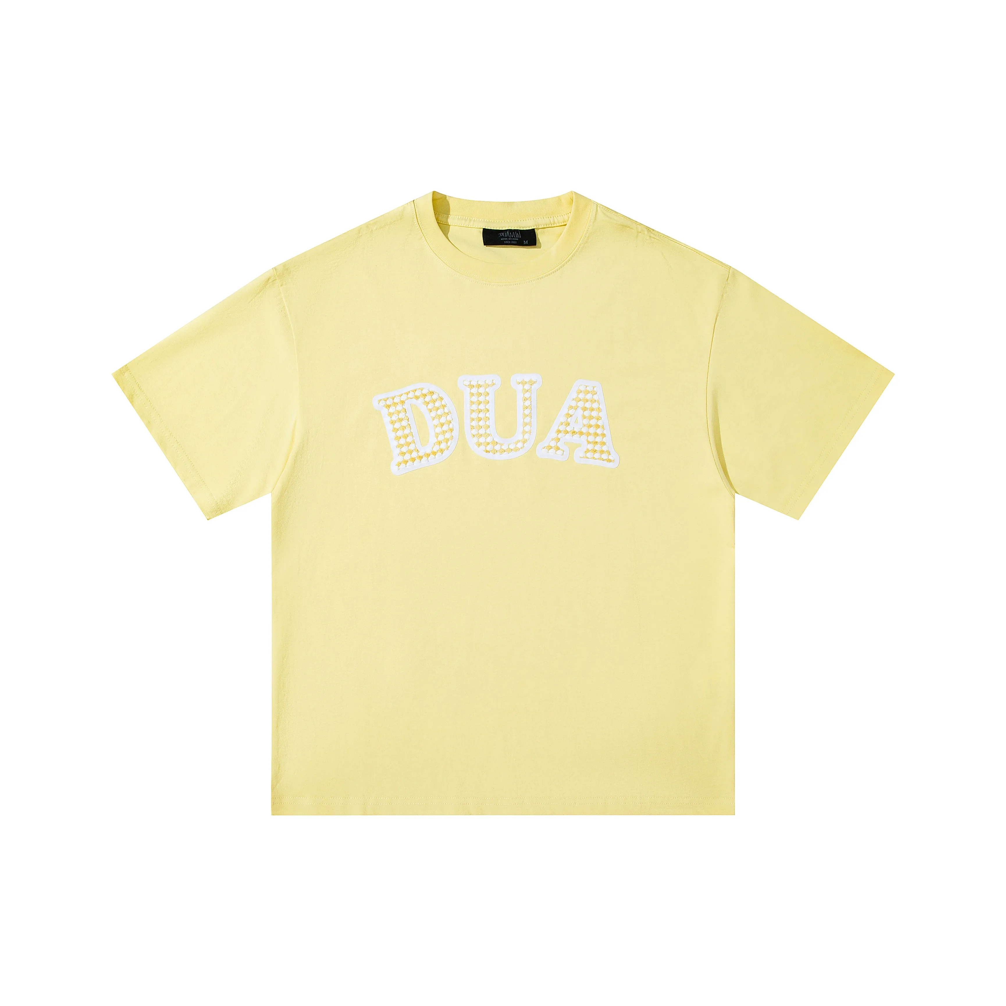 Duamin Drop Shoulder Sleeve T Shirt Unisex Lemon