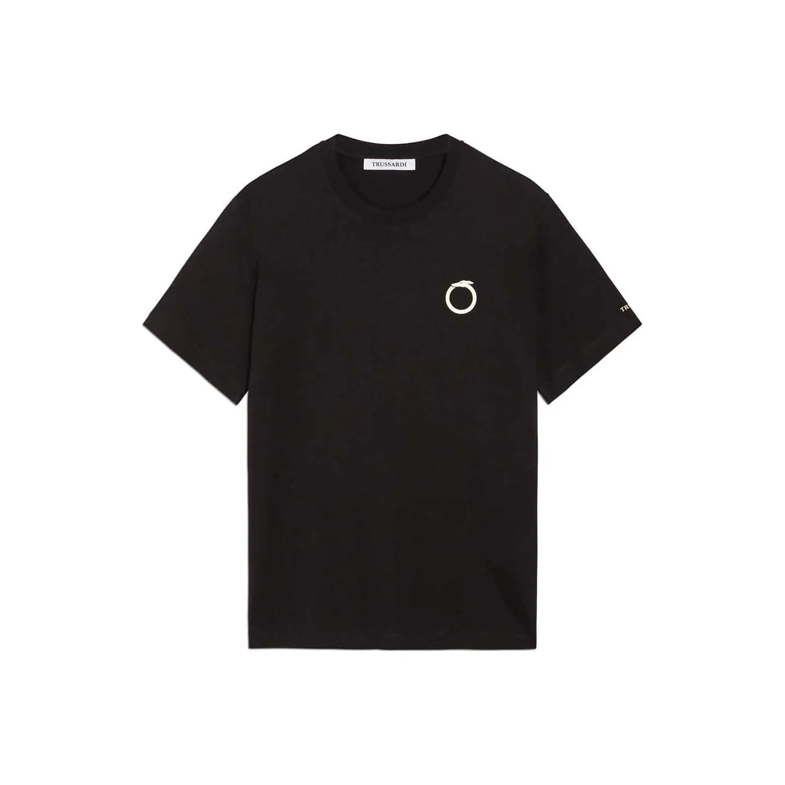TRUSSARDI Мужские черные T-рубашки