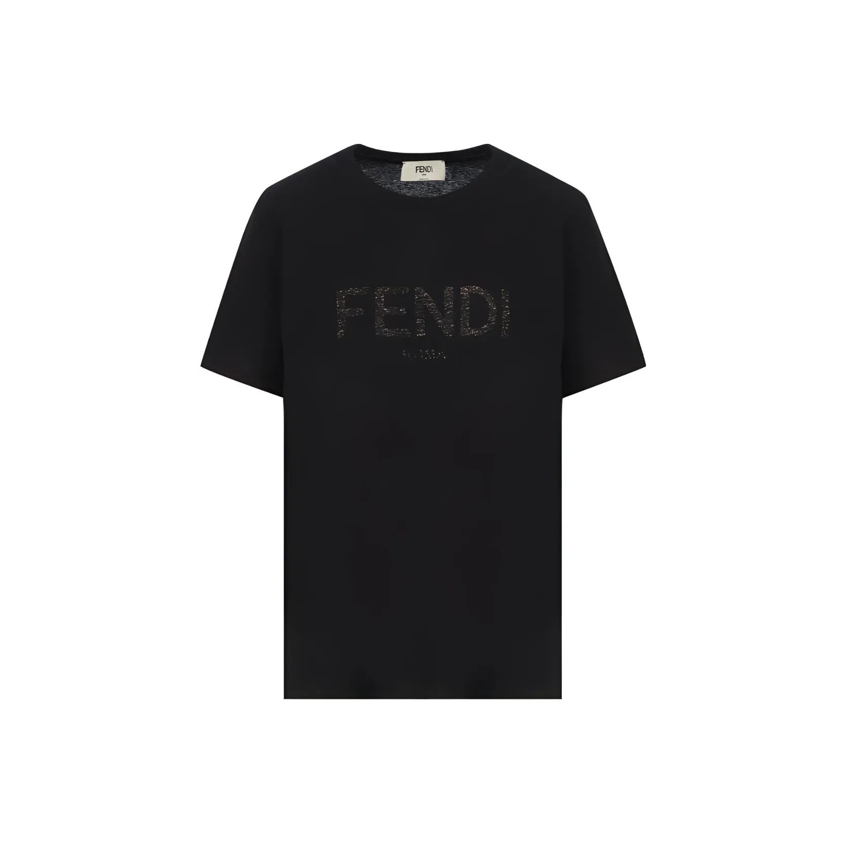 FENDI T-Shirts Men Black