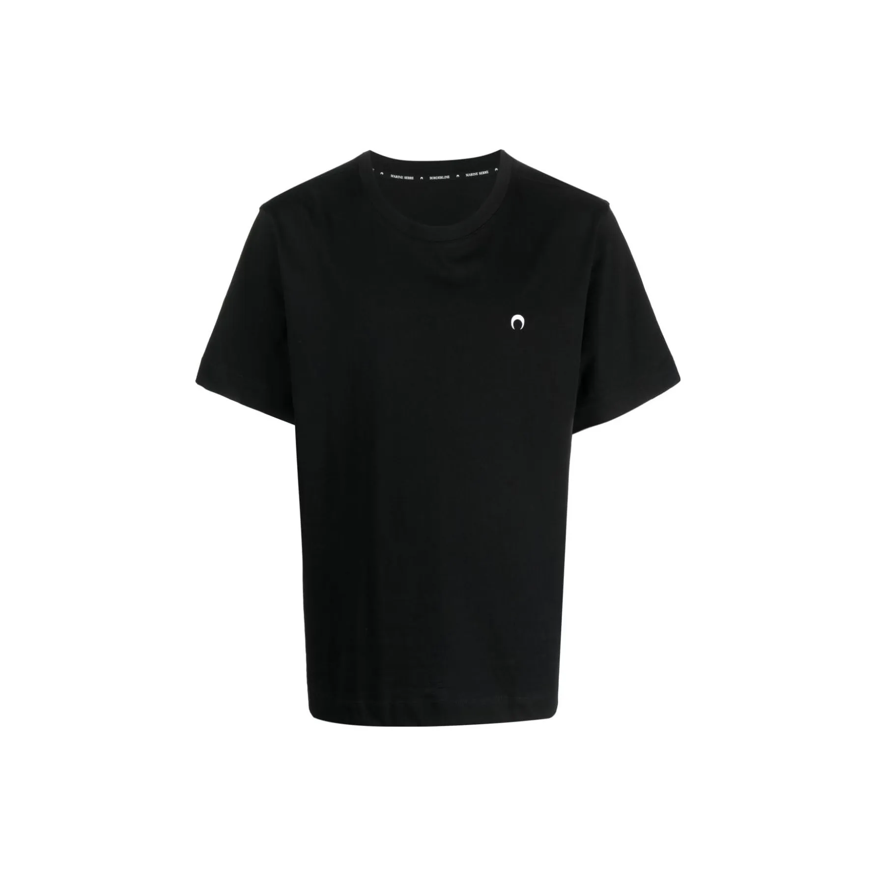 Marine Serre T-Shirt Мужской Черный