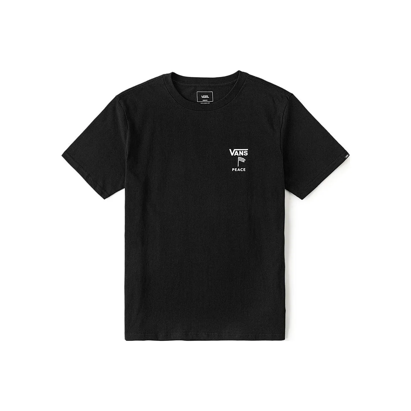 VANS TEE SS T-Shirt Унисекс Черный
