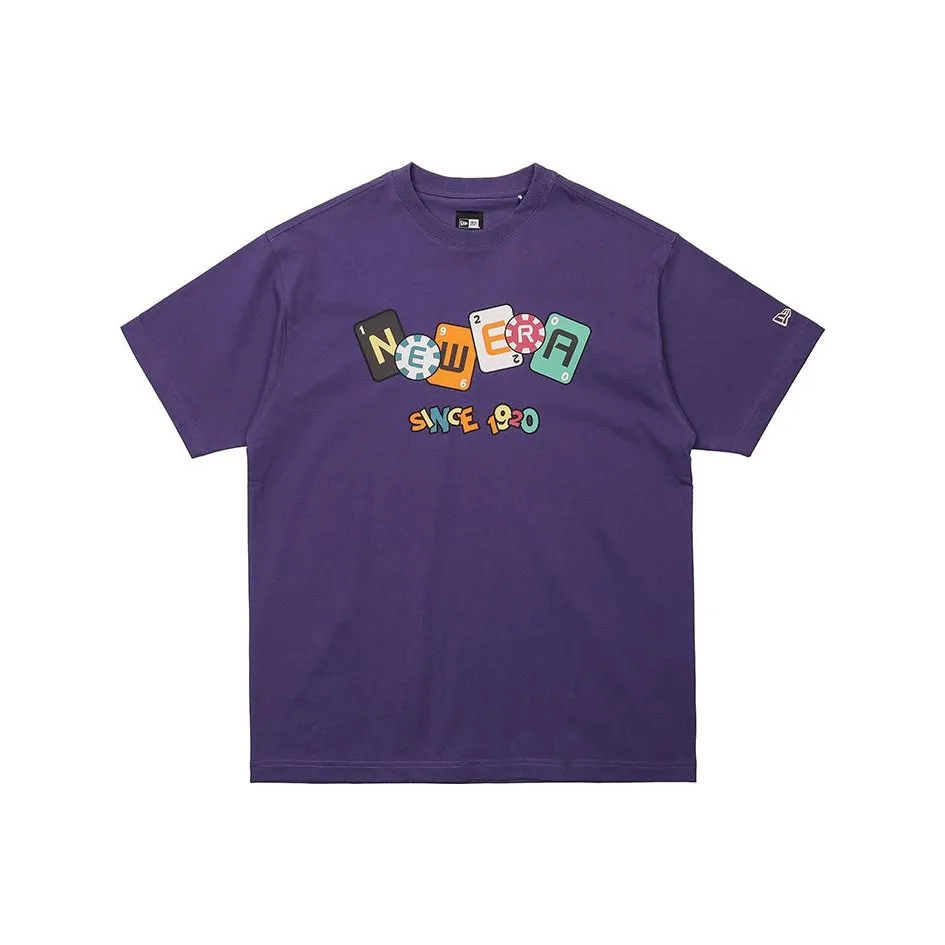 New Era T Shirts Unisex Purple