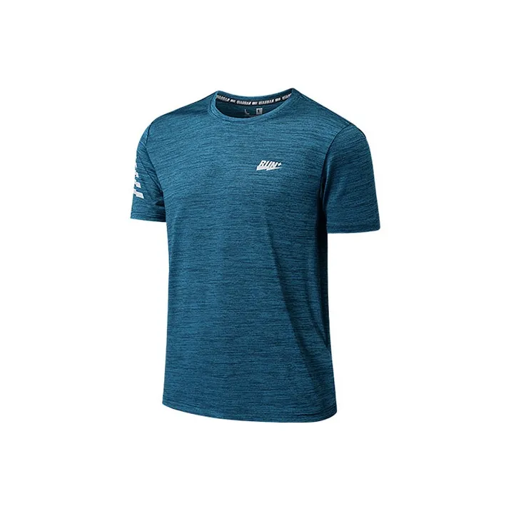 QIAODAN T-Shirt Мужской Темно-синий