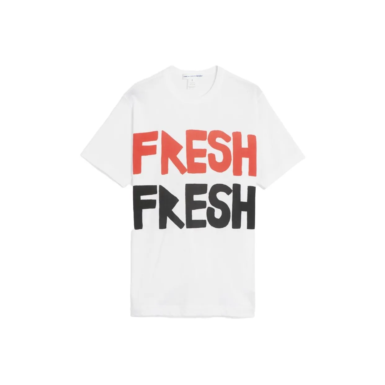Comme Des Garçons Shirt Fresh Printed Crewneck T Shirt