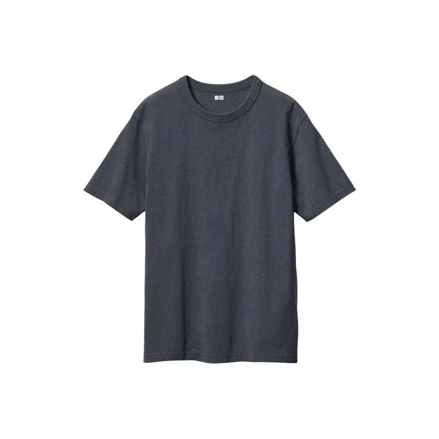 Uniqlo U Collection Морской Синий Мужская T-Рубашка