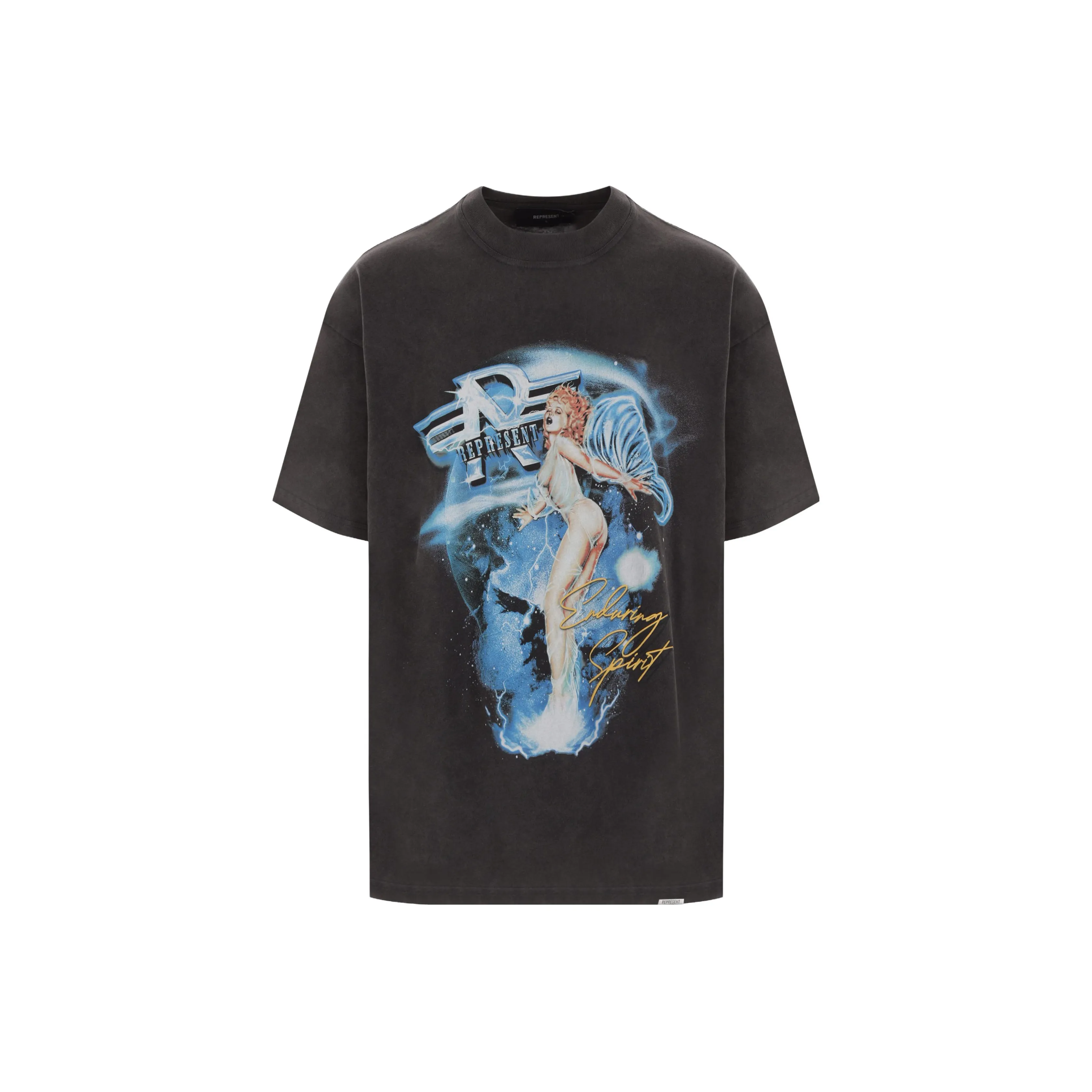 REPRESENT SS23 Men's Enduring Spirit T-Shirt Gray
