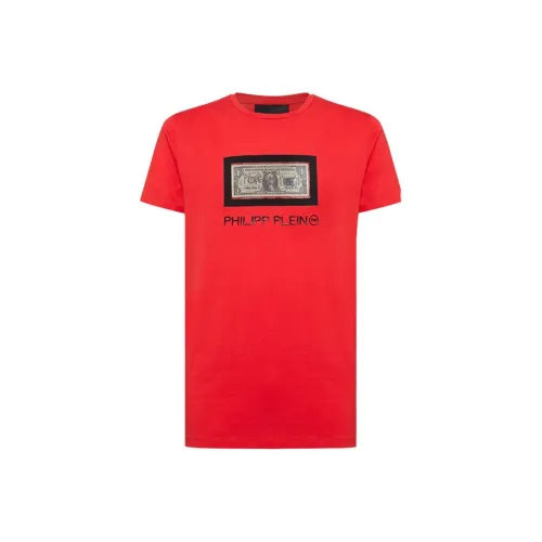 PHILIPP PLEIN Red Мужские Рубашки