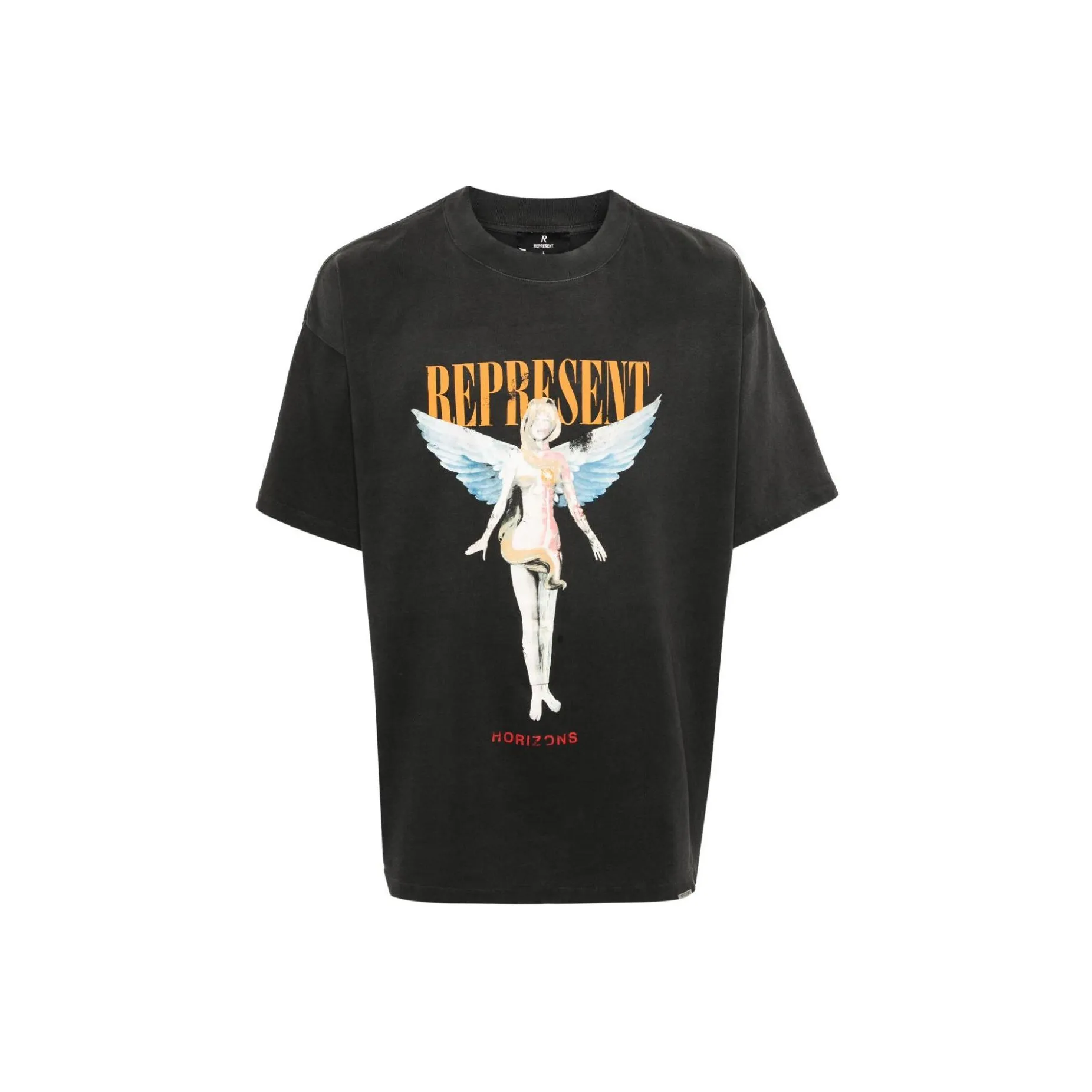 REPRESENT Мужские черные футболки