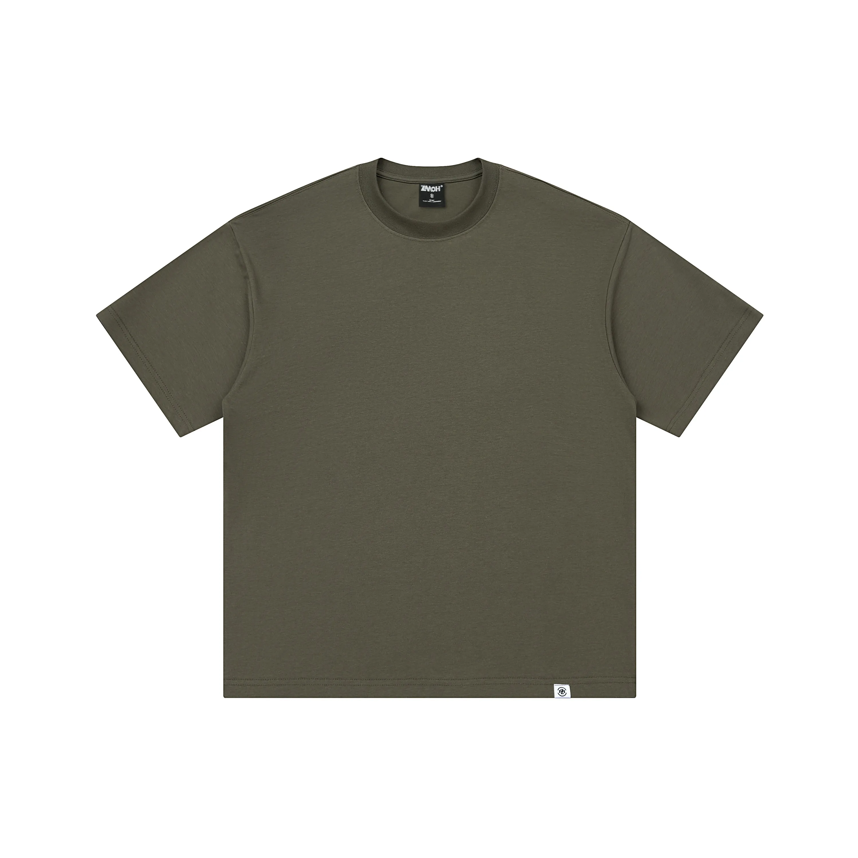 ZMOH Plain Net Series T Shirts Unisex