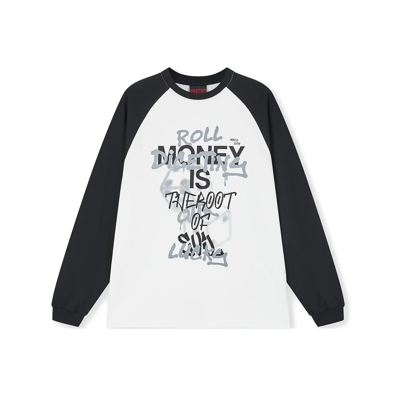 DICETINY Белая Унисекс Футболка