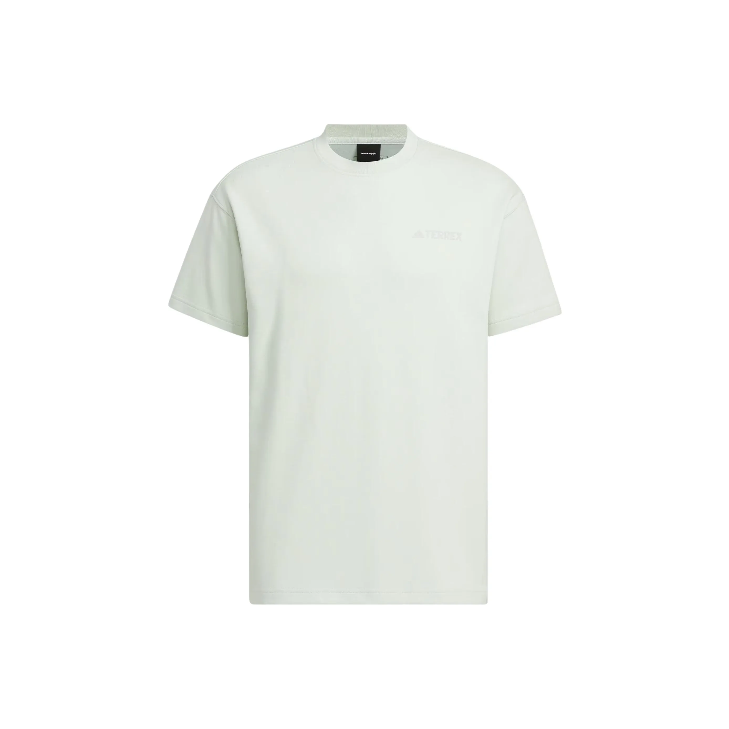 Adidas x National Geographic Совместная линия SS24 Рубашка Мужская Лен Зеленый