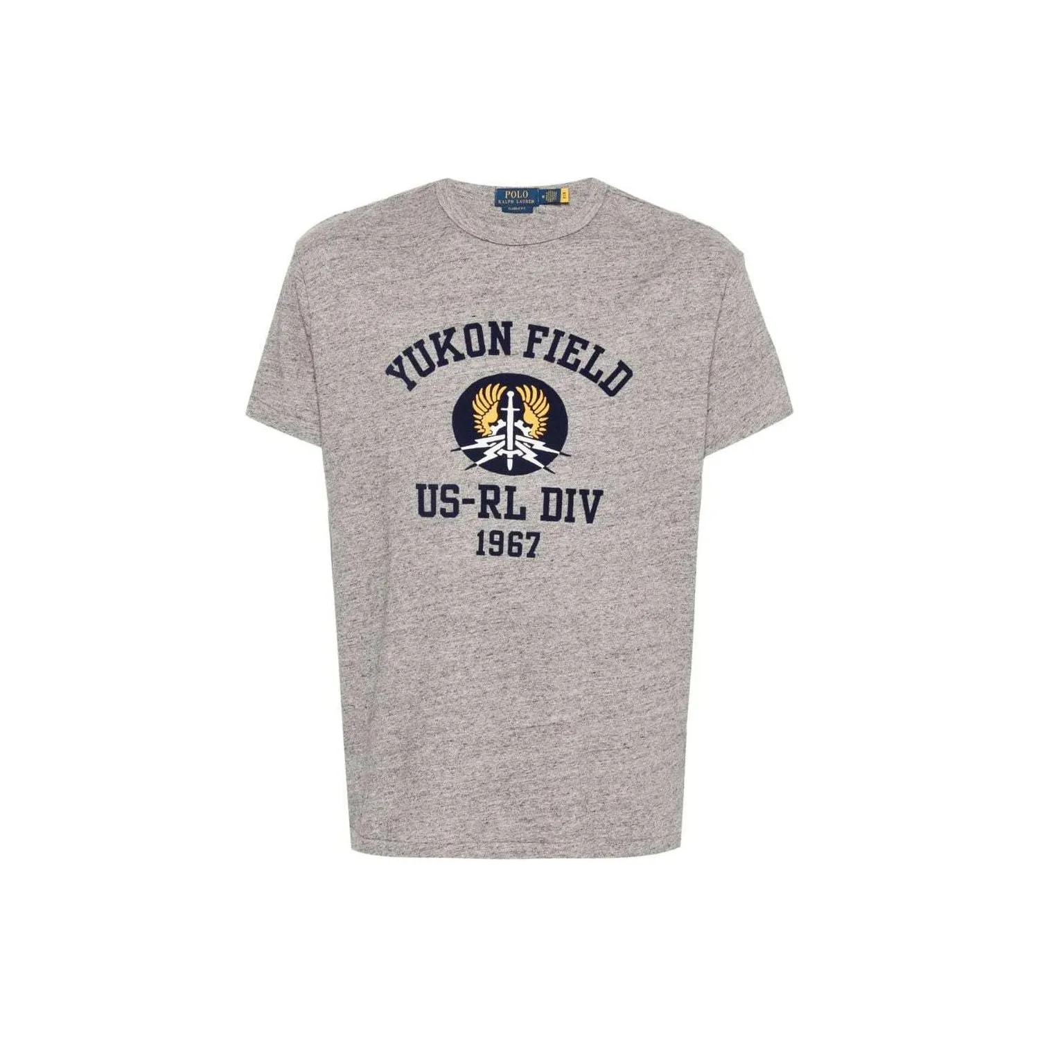 Polo Ralph Lauren T-рубашка мужская цвет фотиния серый