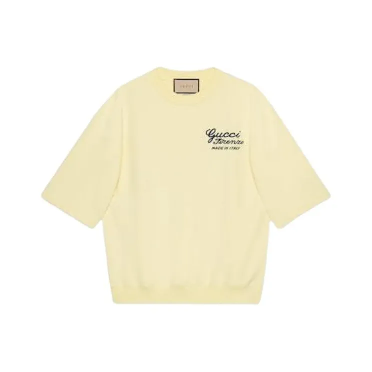 GUCCI T Shirts Men's Yellow