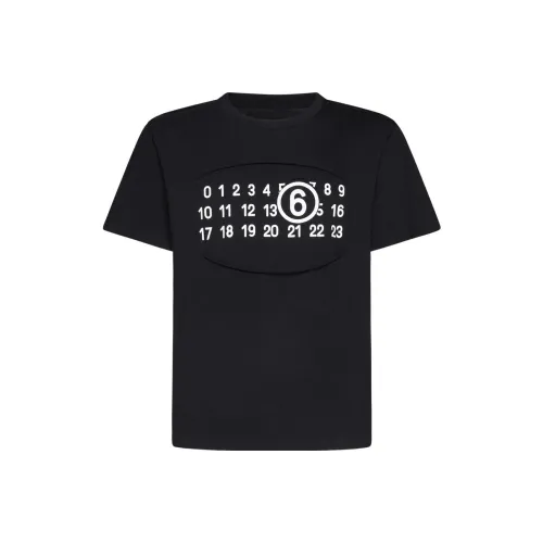 MM6 Maison Margiela Черная Мужская Рубашка