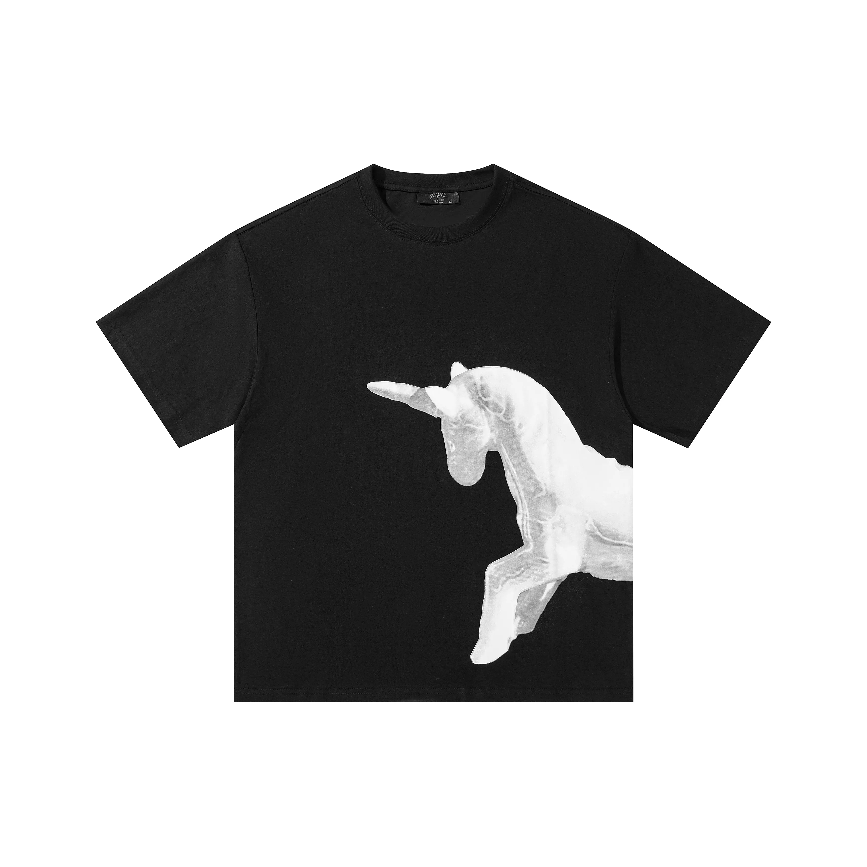 Duamin Черная Унисекс Футболка