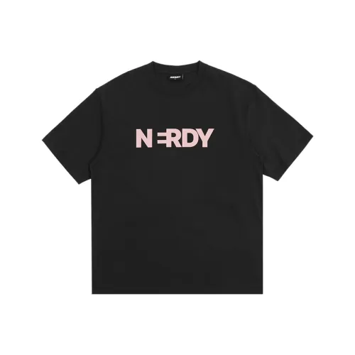 Nerdy Уголь Унисекс Футболка