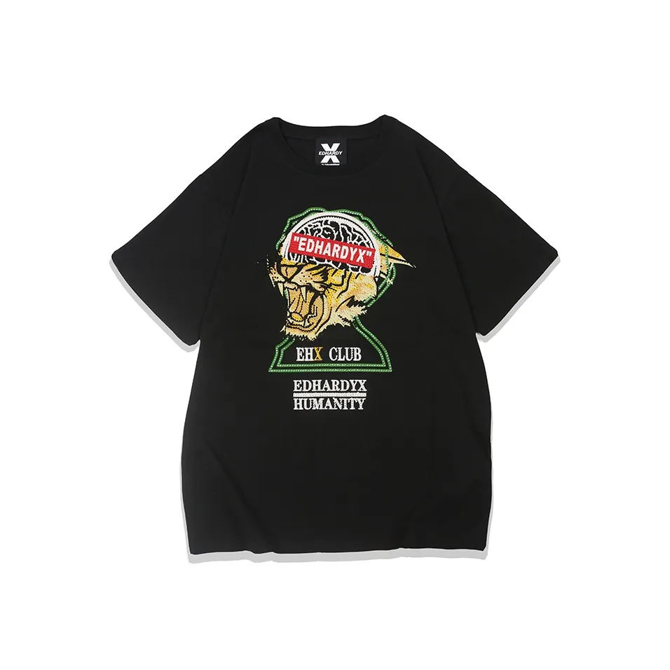 ED HARDY X T-Shirt Унисекс Черный