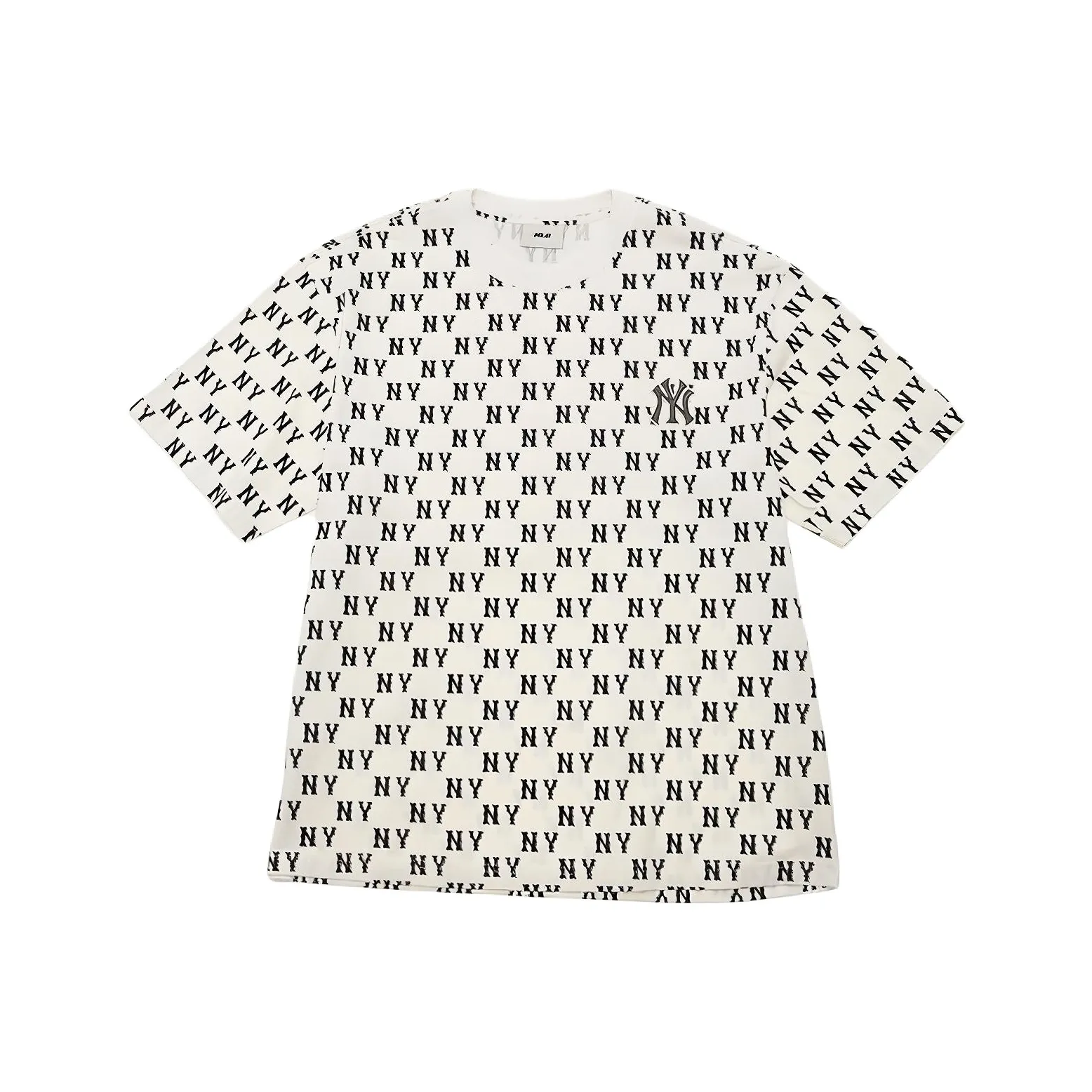 MLB New York Yankees T Shirts Unisex Cream