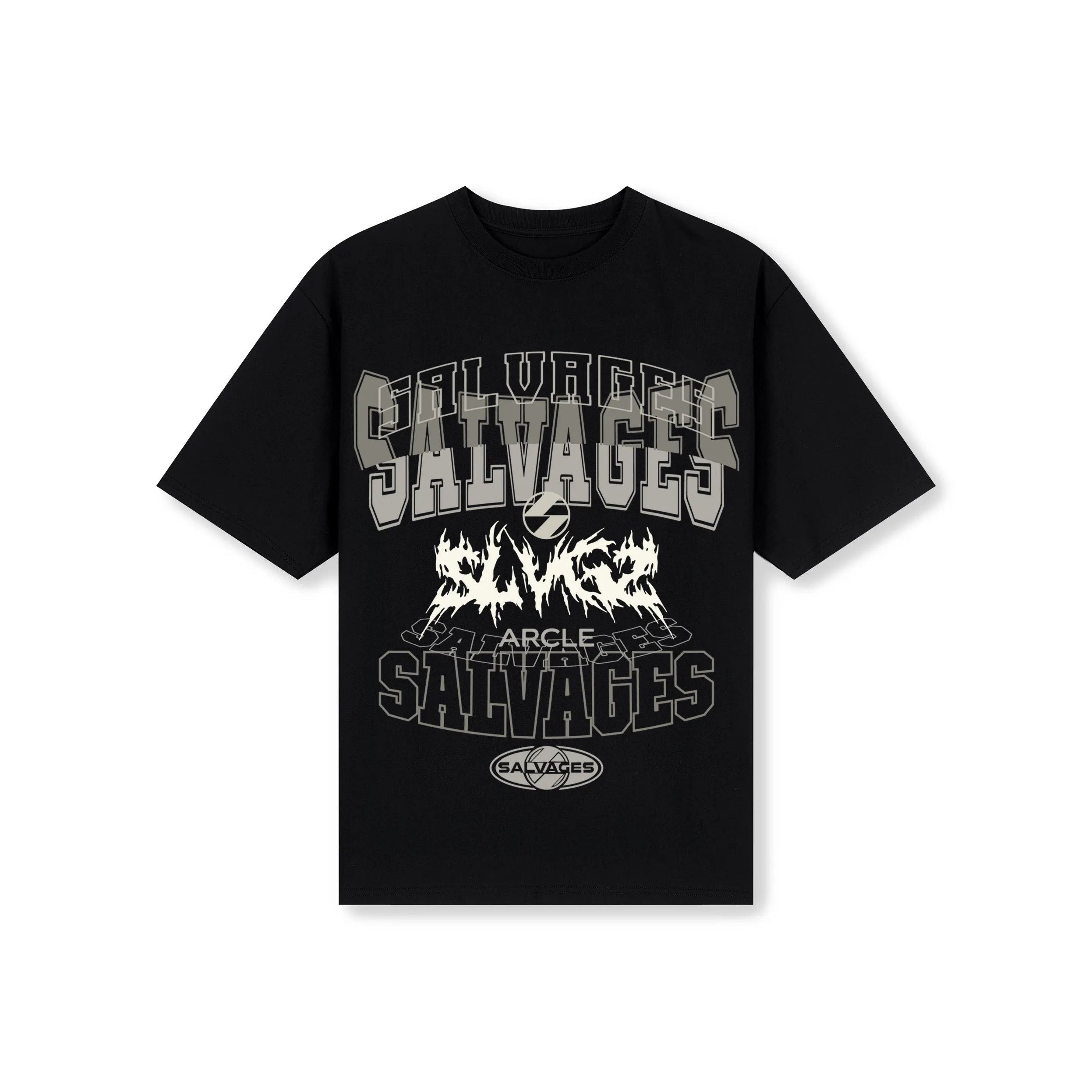 THE SALVAGES FASHION CLUB T Shirt Unisex Black