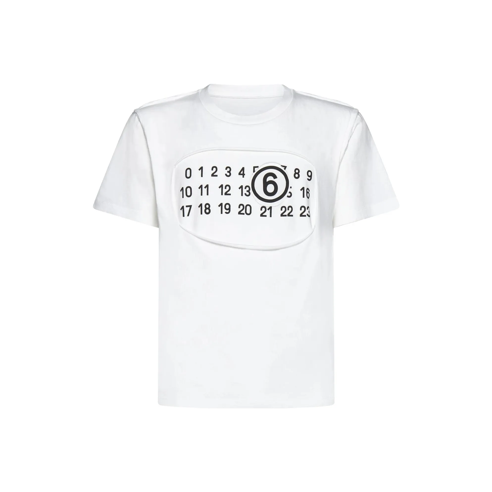 MM6 Maison Margiela Short Sleeved Crewneck T Shirt