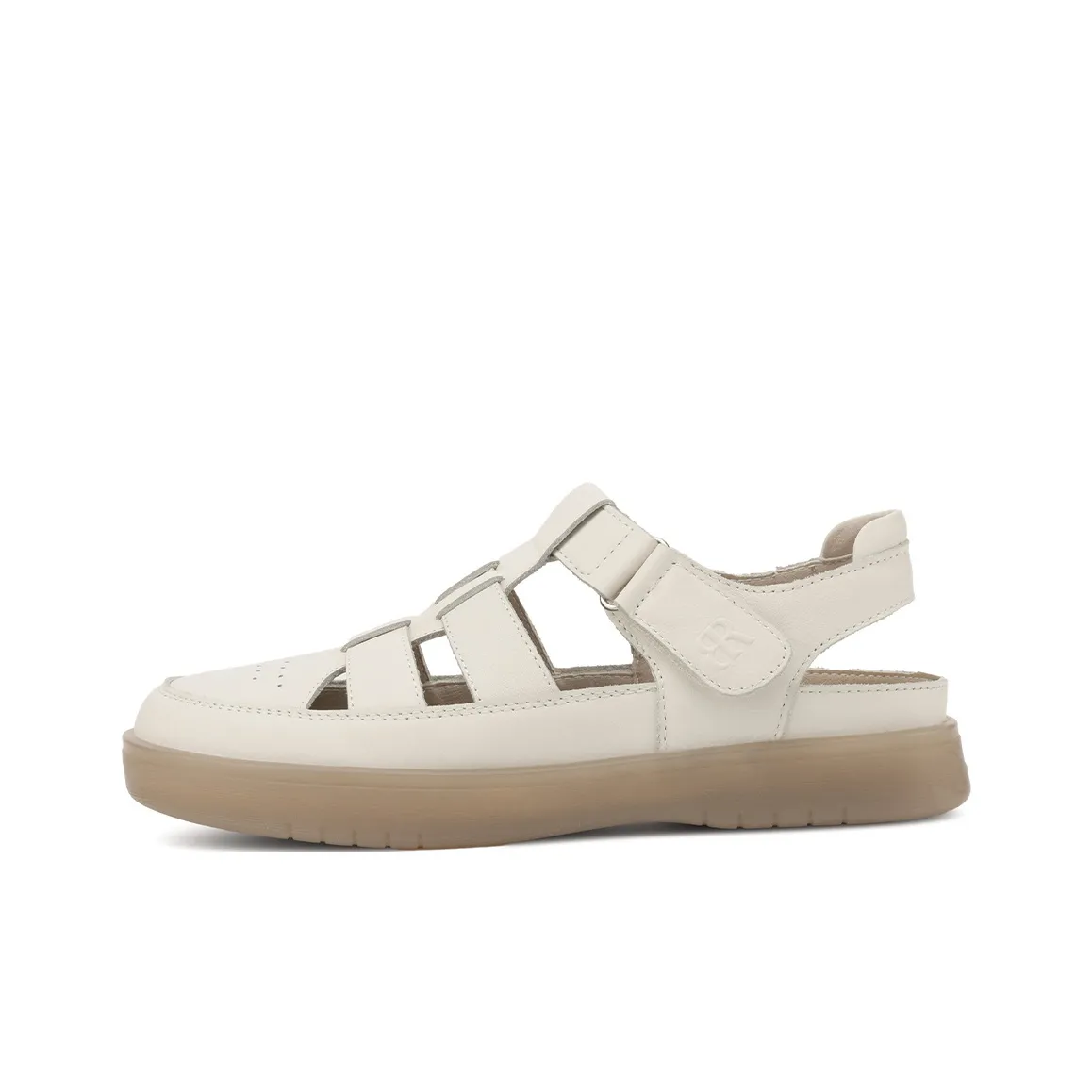 BOERDIQI Римские сандалии Женские Экрю