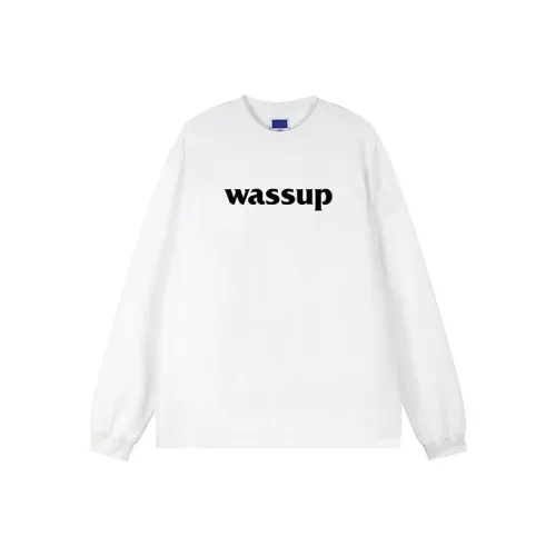 WASSUP логотип Унисекс футболка