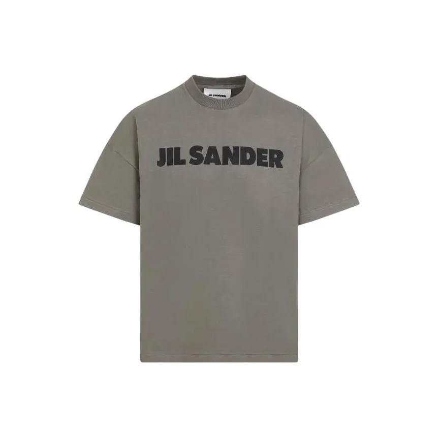 JIL SANDER Logo print T shirt
