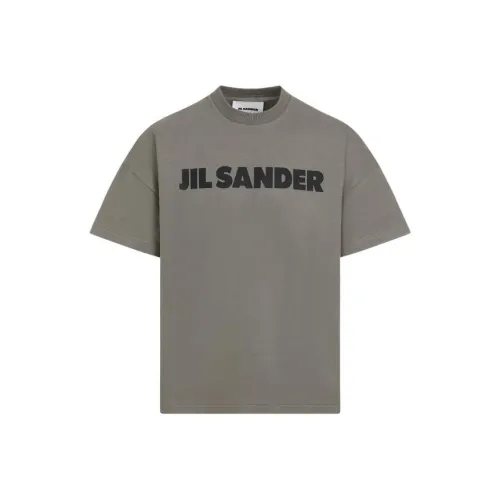 JIL SANDER Темно-зеленая рубашка для мужчин