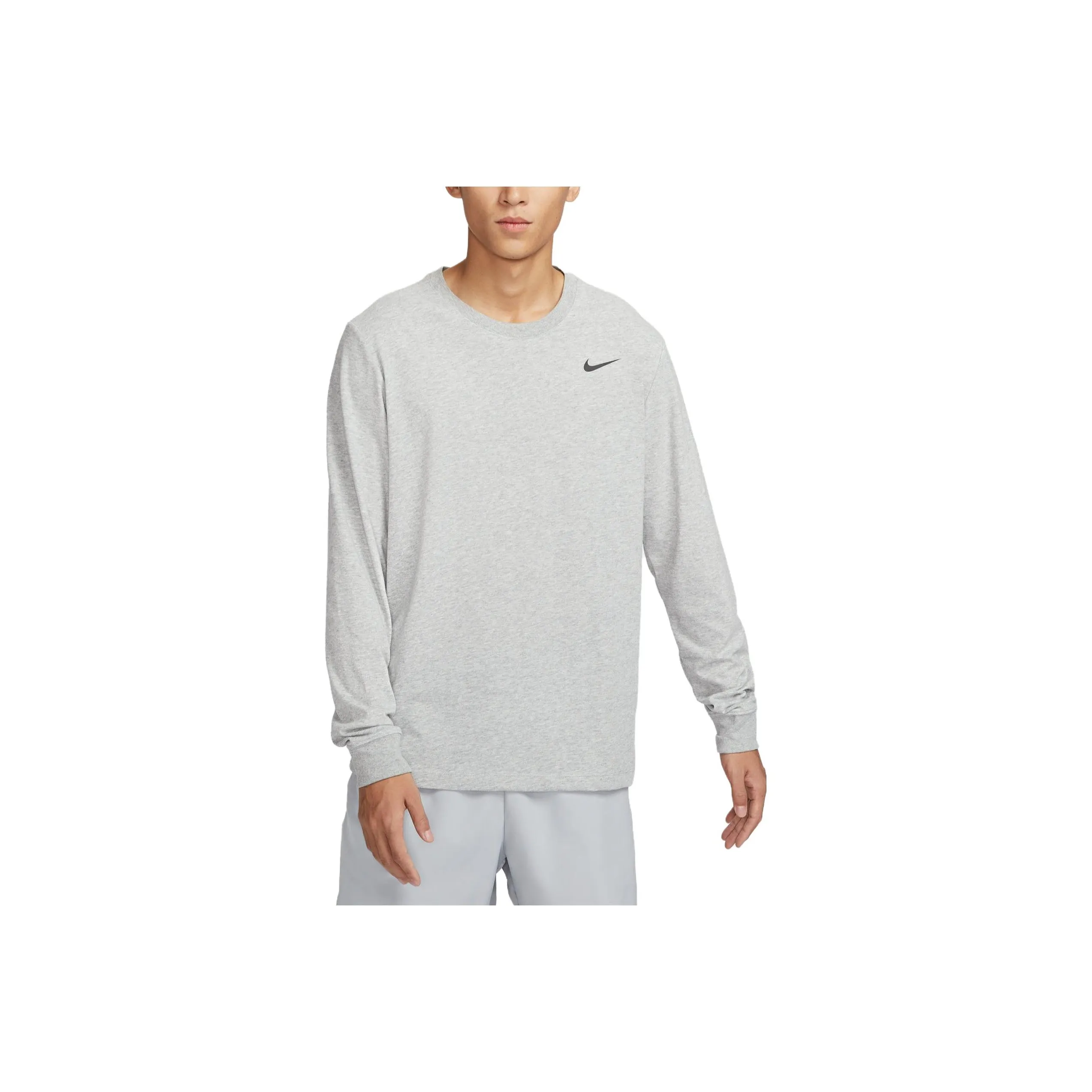 Nike Тонированный Темно-Серый Мужской T-Рубашки