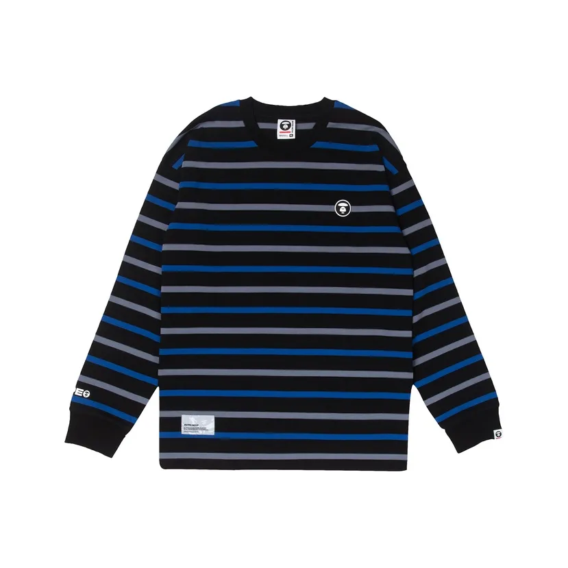 Aape Striped Long sleeved T Shirt