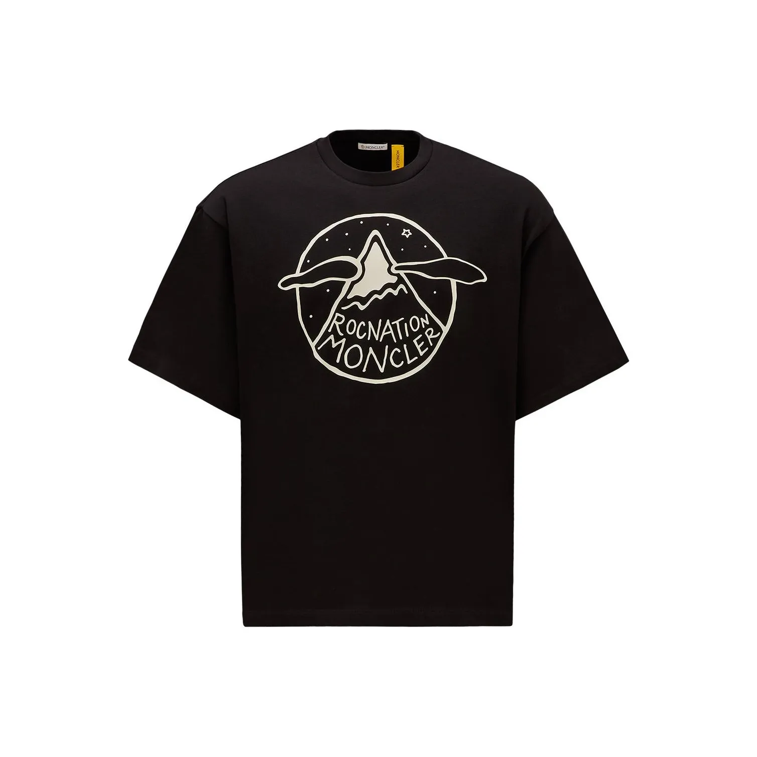 MONCLER GENIUS T Рубашка Мужская Черная