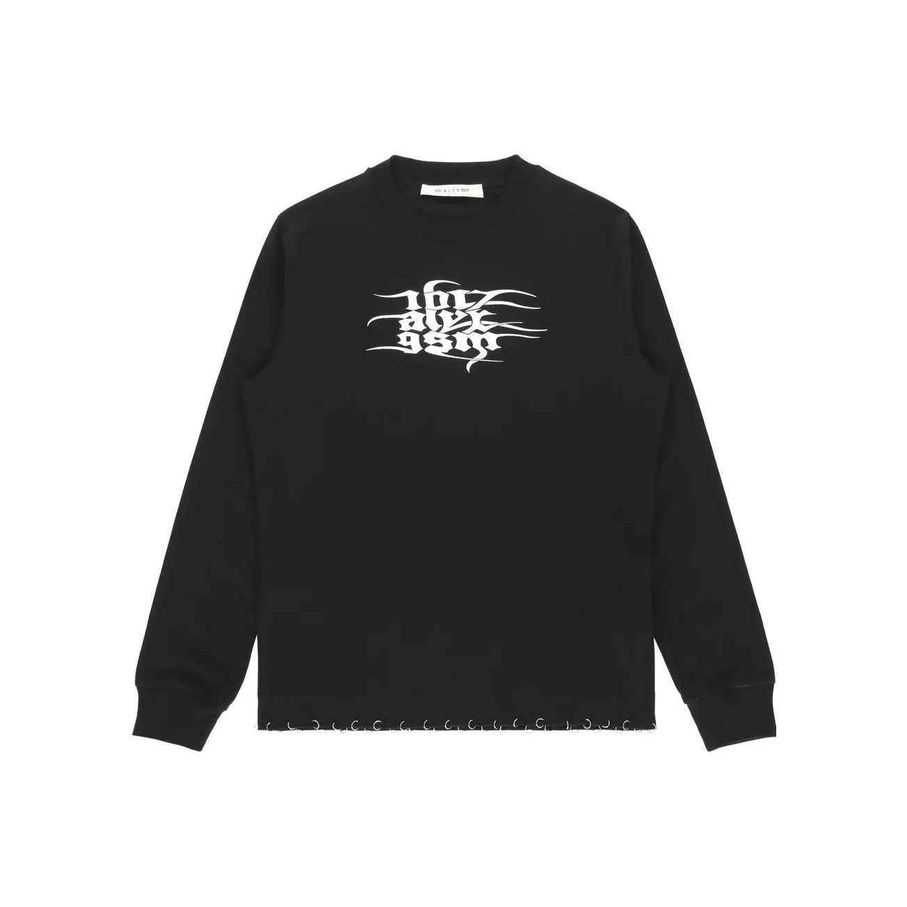 1017 ALYX 9SM совместная черная мужская футболка