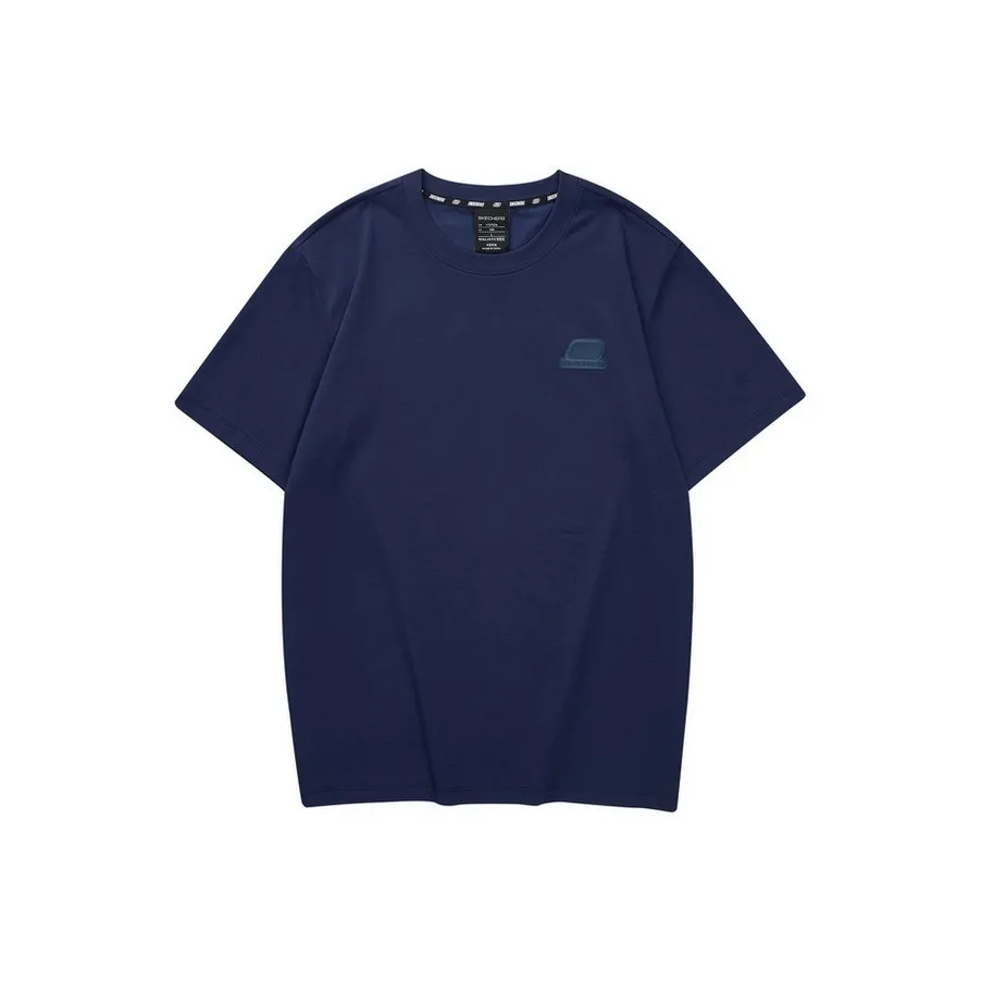 Skechers Colorful T-Shirt Унисекс Морской Синий