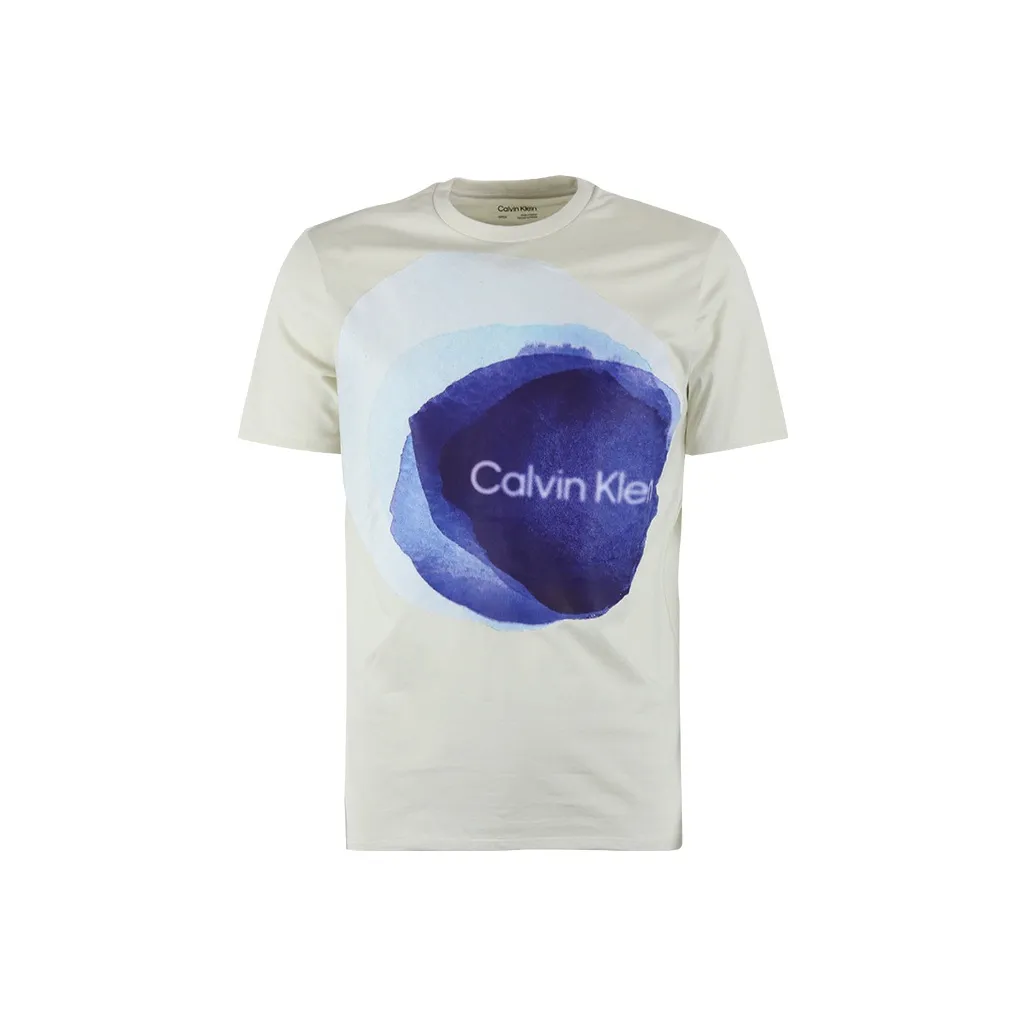 Calvin Klein T-Shirt Мужской Светло-Желтый