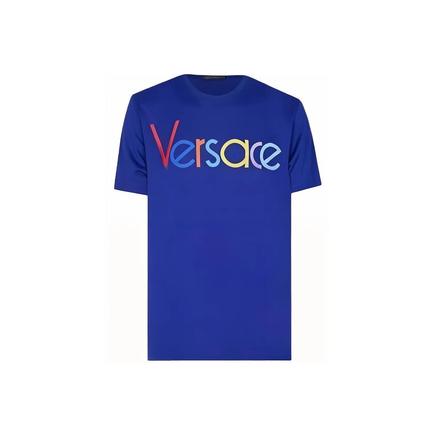VERSACE T Shirts Men's Blue