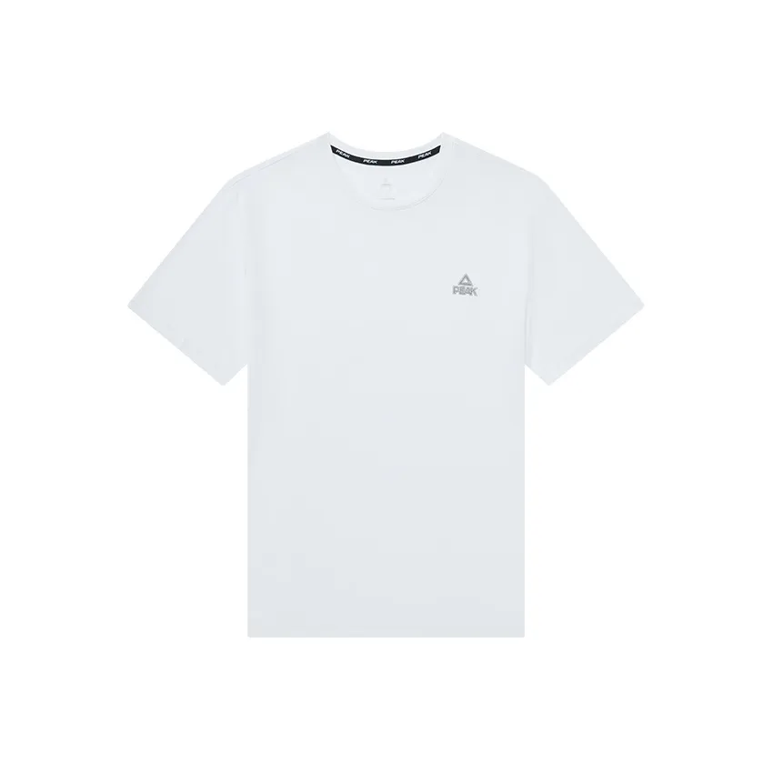 PEAK Полностью Белая Мужская T-Рубашка