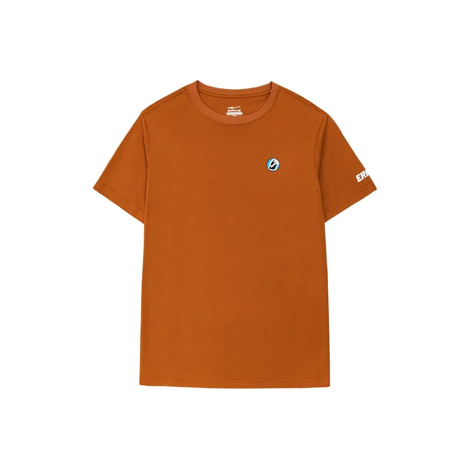 Erke T Shirts Men's Cold Orange