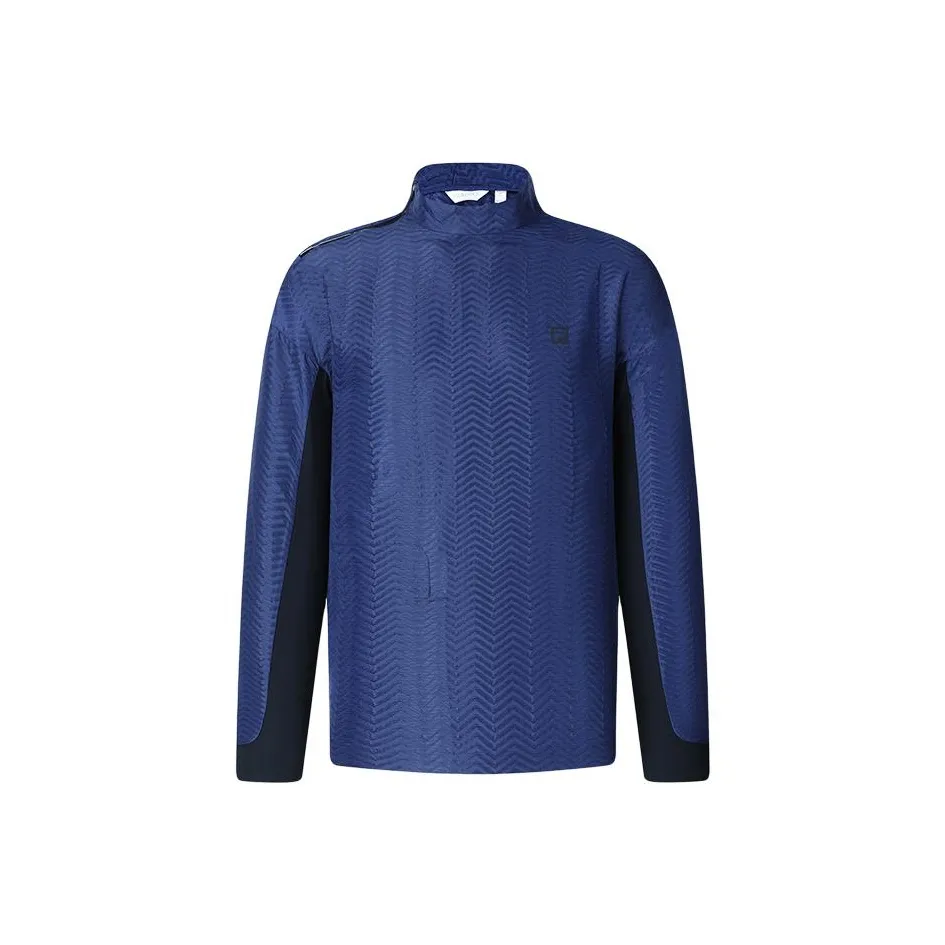 FILA GOLF серия Рукав с оборванным плечом T-рубашка Мужская Коралловый синий