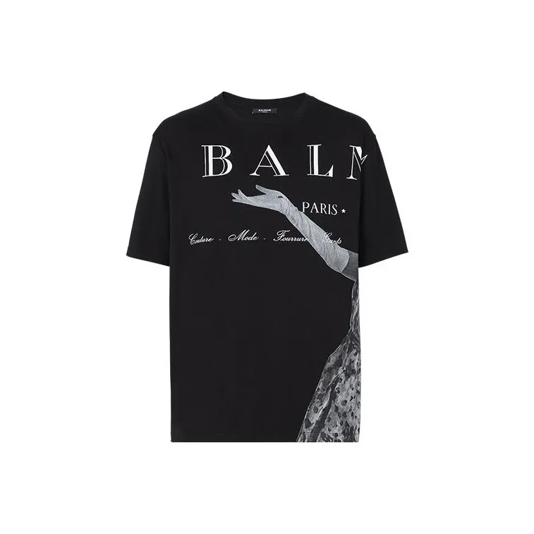 BALMAIN Jolie Madame Printed T Shirt