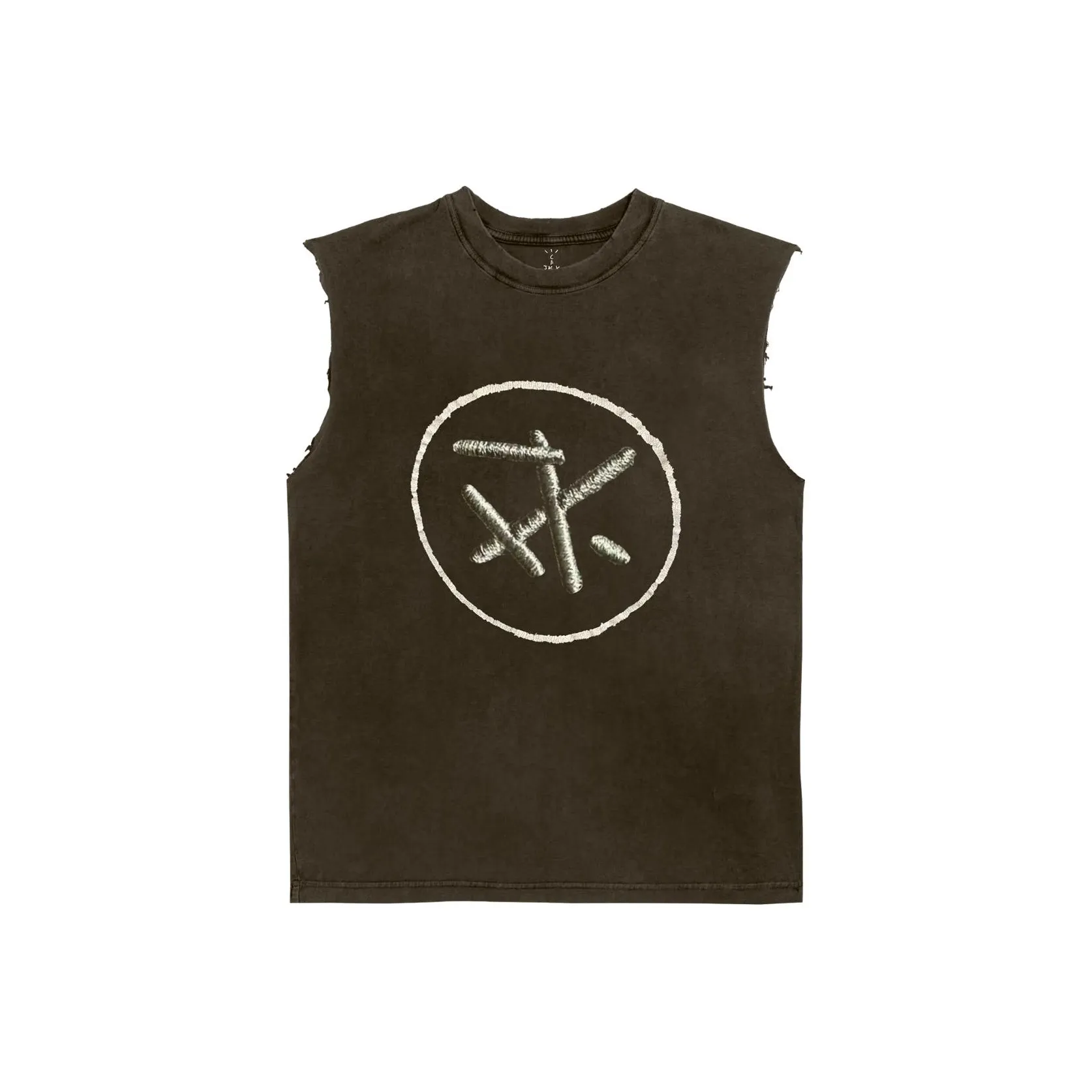 Travis Scott SS24 SIGNATURE JACK TEE T Shirt Unisex Brown