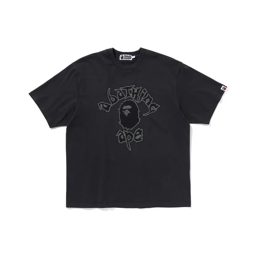 A BATHING APE Mad College Garment Dyed Relaxed Fit Tee