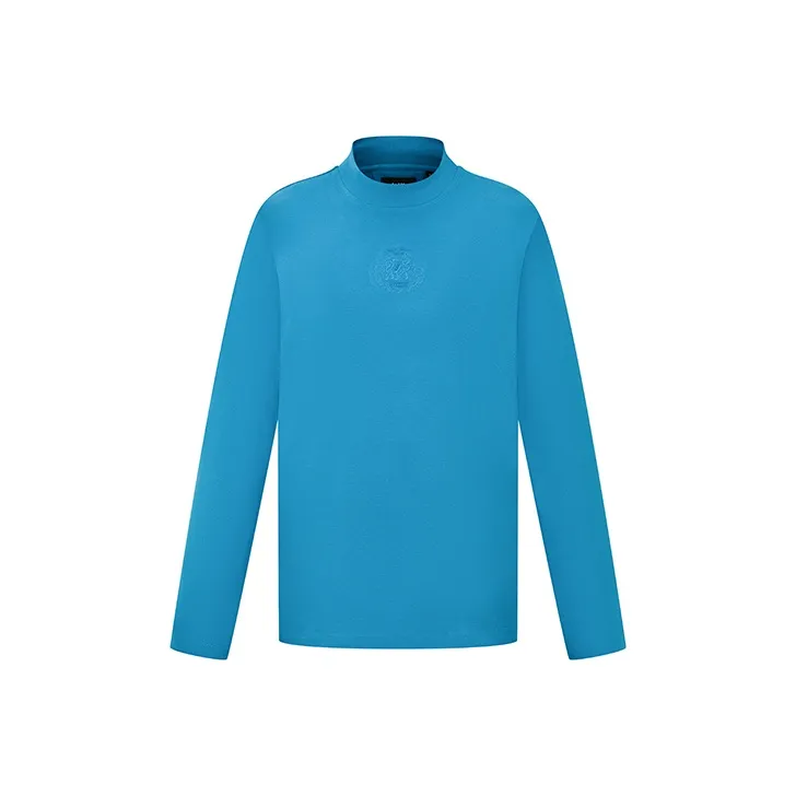 RARE Длинный рукав Т-рубашка Мужская Синяя