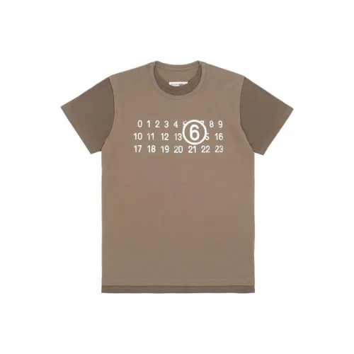MM6 Maison Margiela Тауповая Унисекс Рубашка T