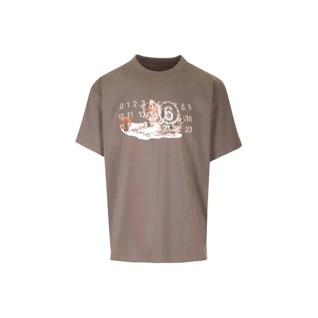 MM6 Maison Margiela Graphic Printed Crewneck T Shirt