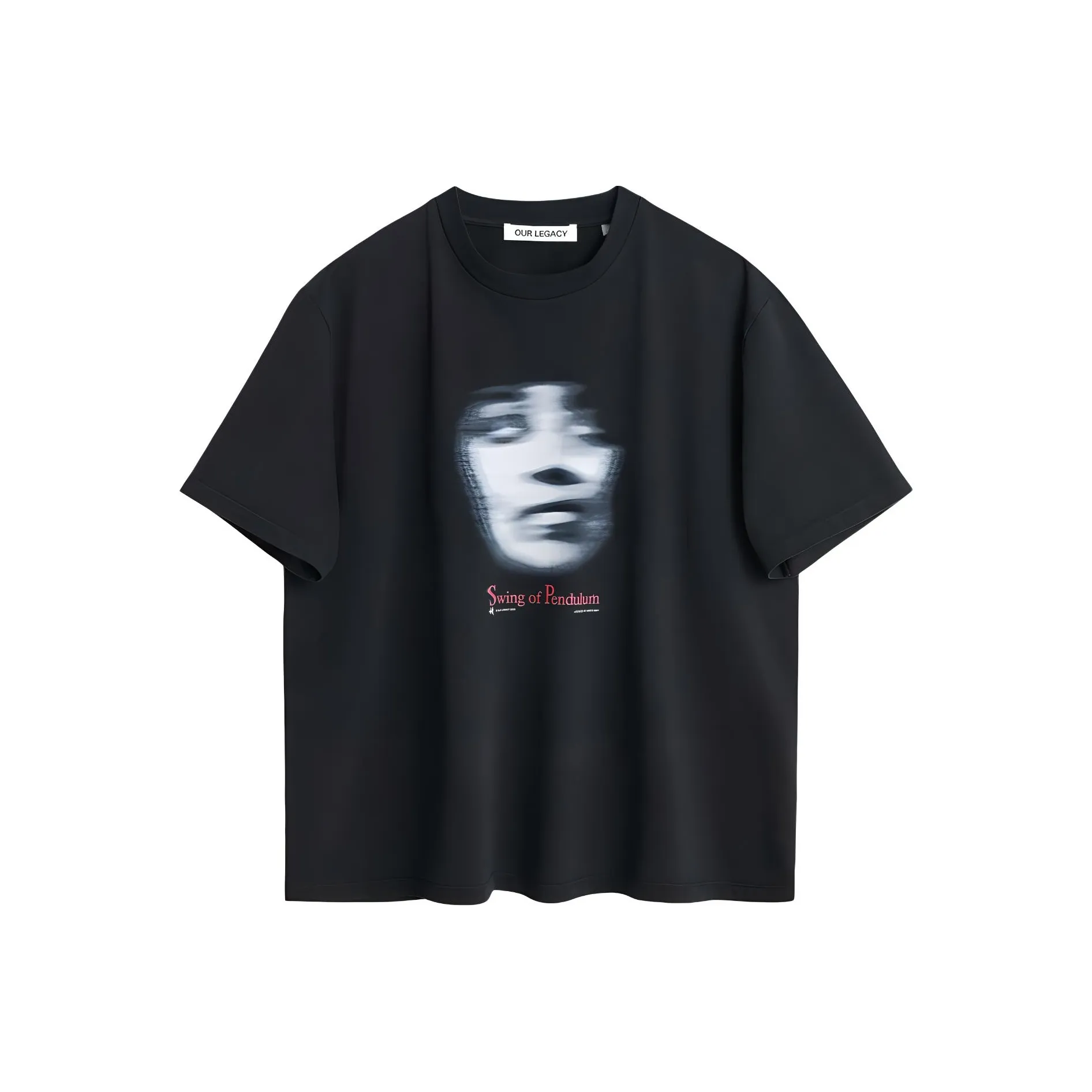 OUR LEGACY Swing Of Pendulum Graphic-print Cotton T-shirt