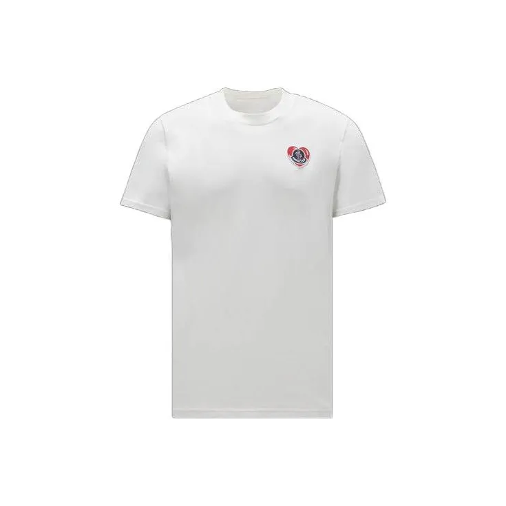 MONCLER Белая Мужская T-рубашка