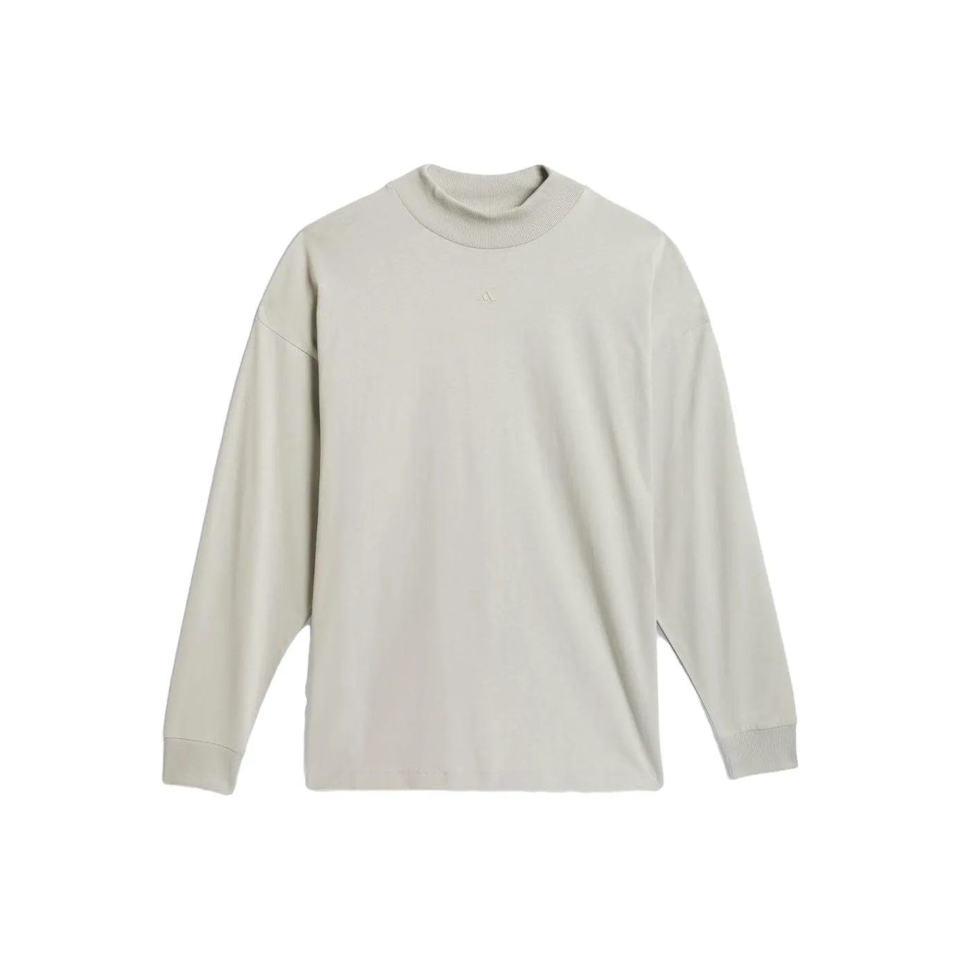 Adidas Basketball Long Sleeve Tee - Beige