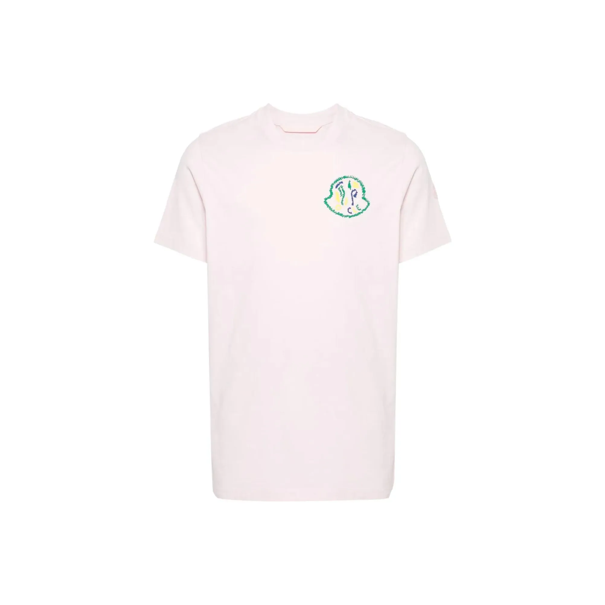 MONCLER Розовые Мужские T-рубашки