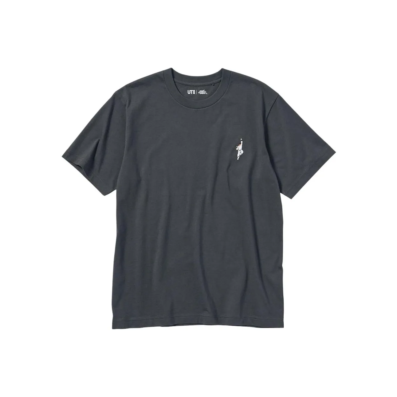 UNIQLO T-Shirt Unisex Темно-Серый