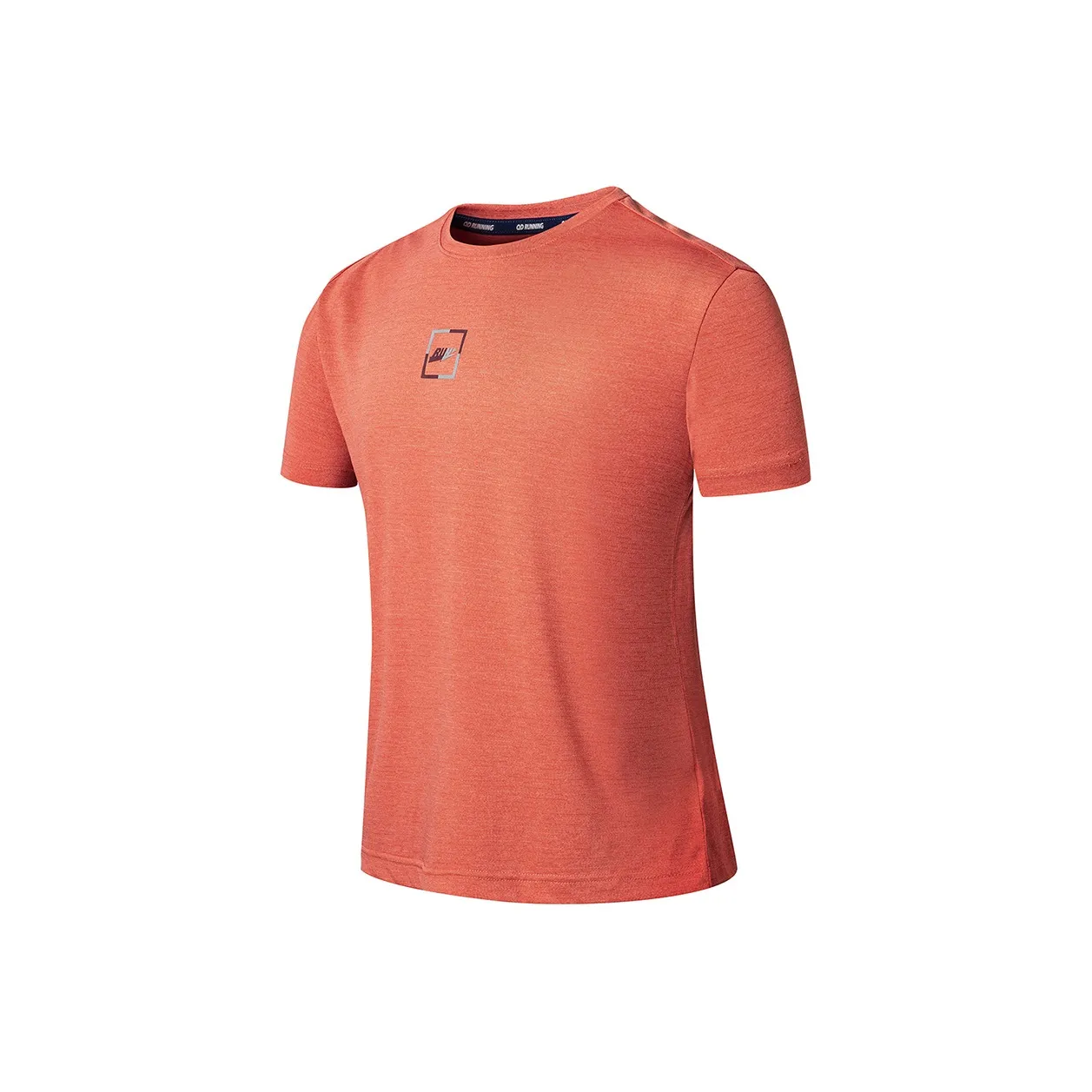 QIAODAN T Shirts Men's Sienna Heather Gray